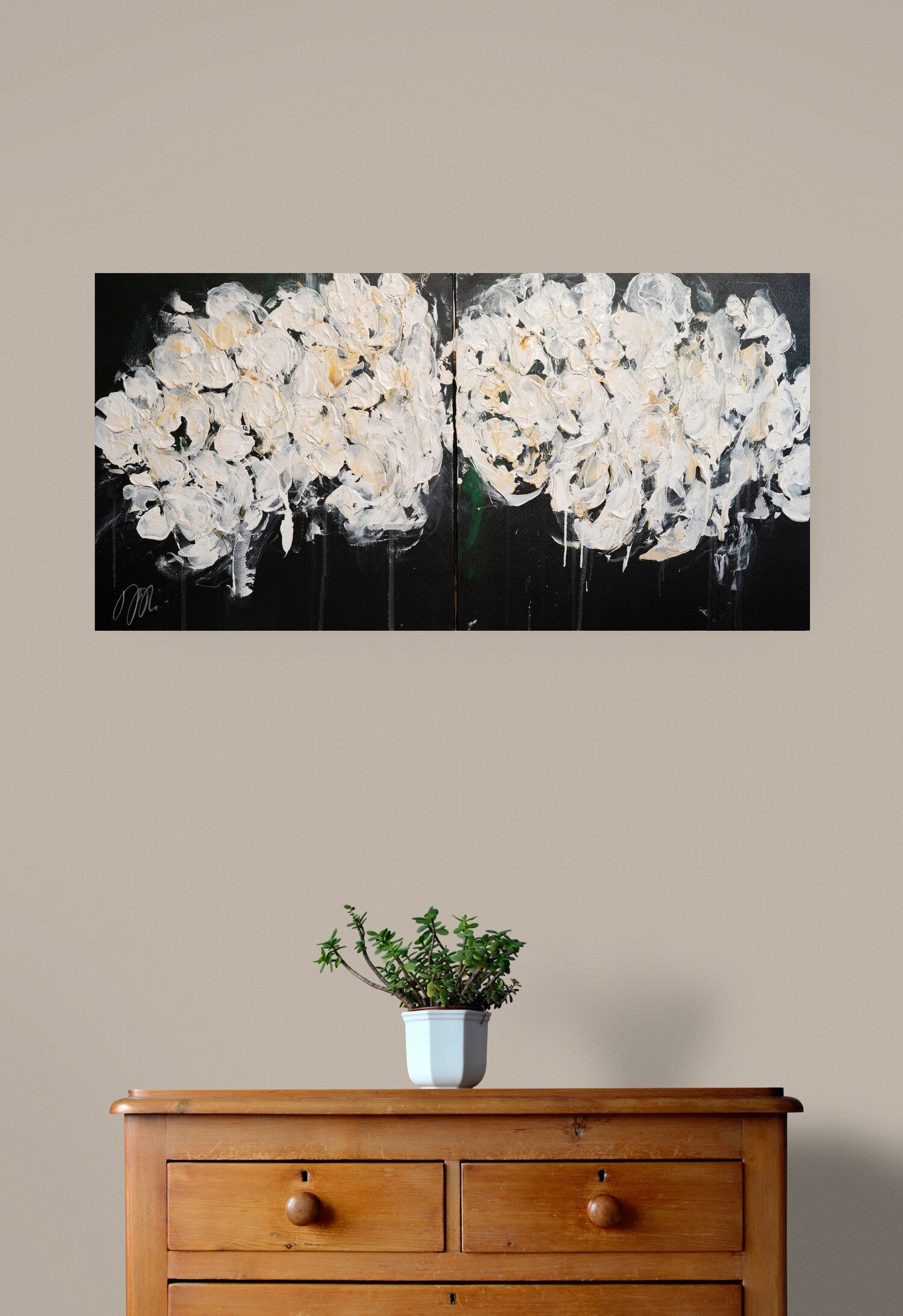 Flowers contemporary paintings