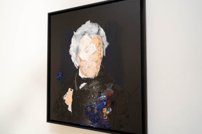 Portrait work UNTITLED (Andrew Jackson) contemporary painting art