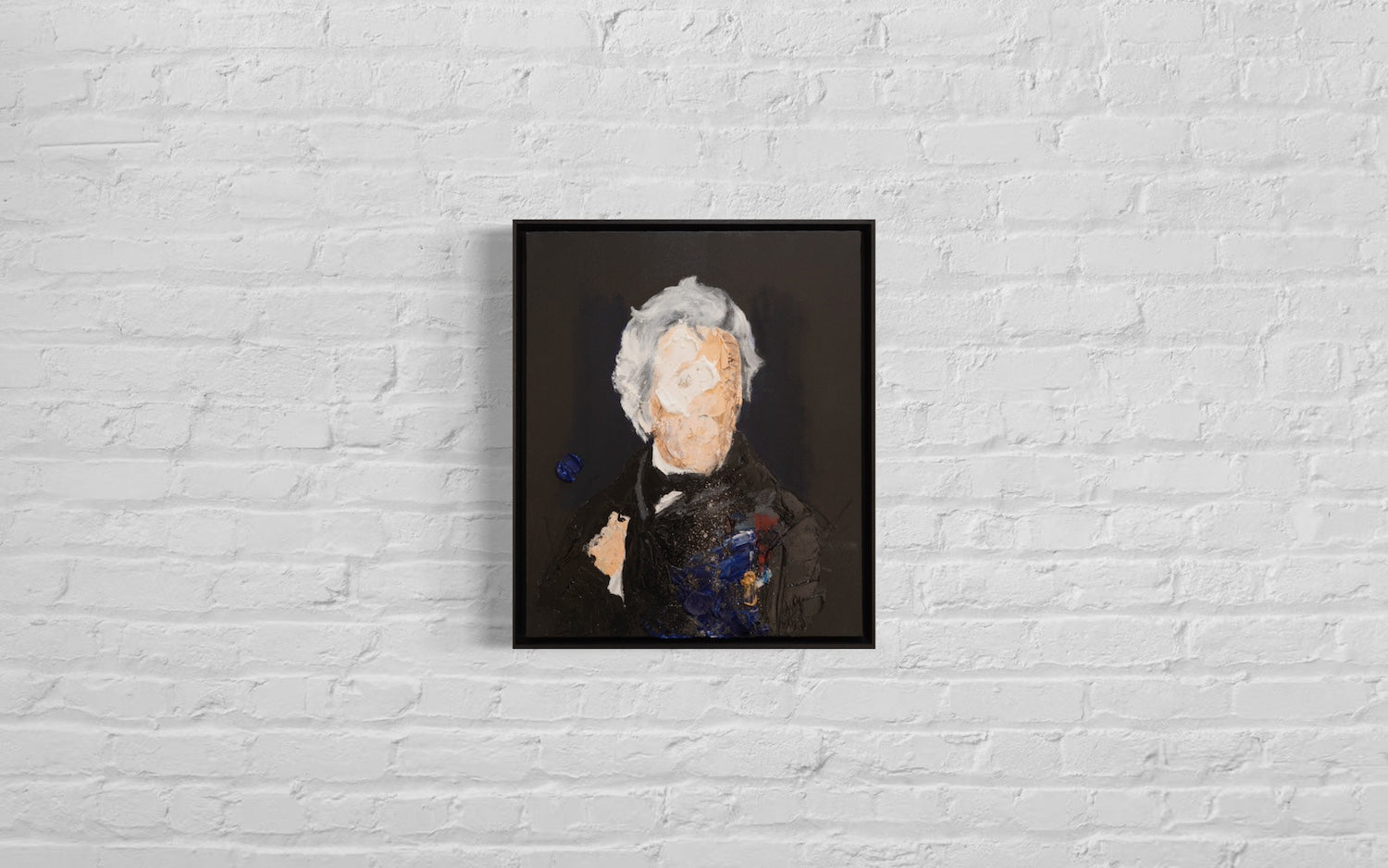 Portrait work UNTITLED (Andrew Jackson) contemporary painting art