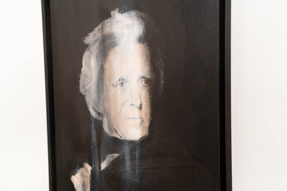 Portrait work UNTITLED (Andrew Jackson) contemporary painting art