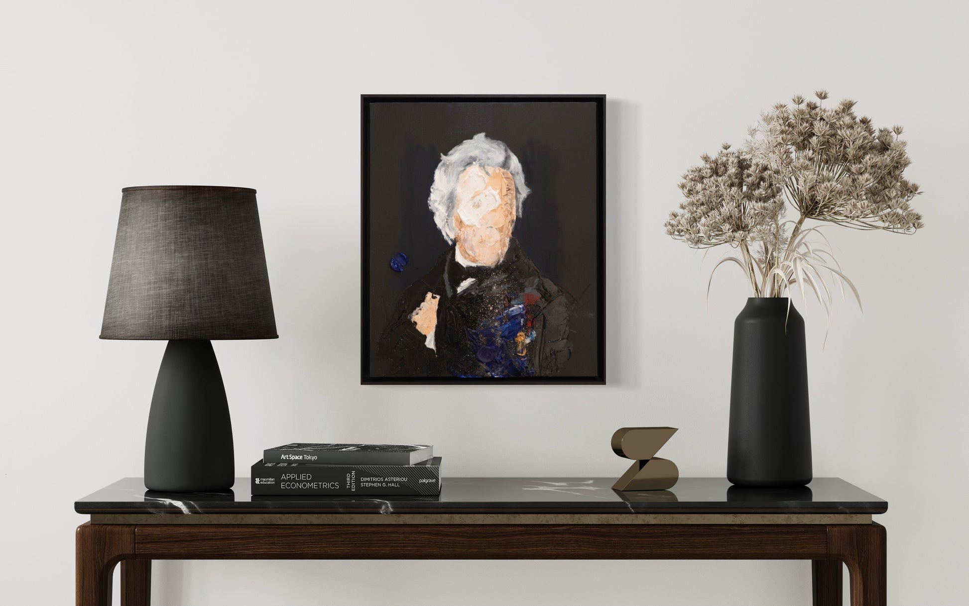 Portrait work UNTITLED (Andrew Jackson) contemporary painting art
