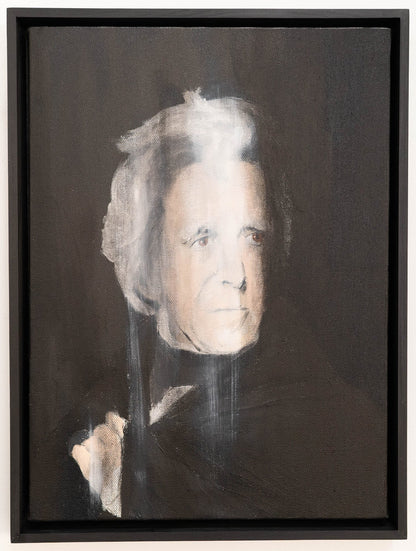 Portrait work UNTITLED (Andrew Jackson) contemporary painting art