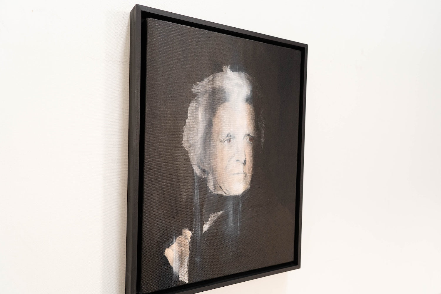 Portrait work UNTITLED (Andrew Jackson) contemporary painting art