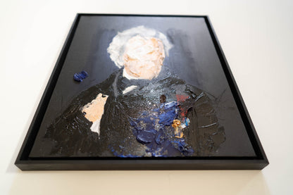 Portrait work UNTITLED (Andrew Jackson) contemporary painting art