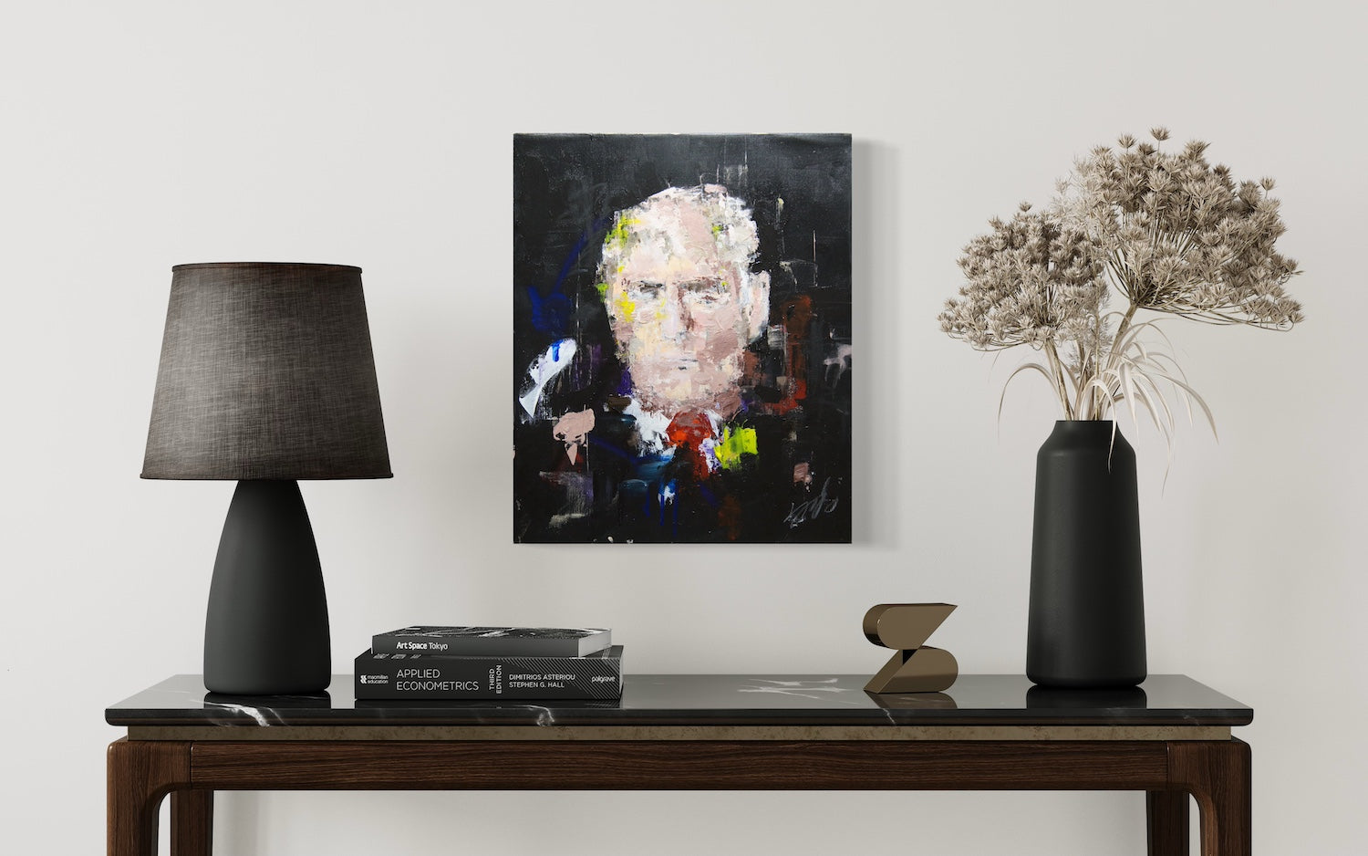 Portrait work UNTITLED (Donald John Trump) contemporary painting art