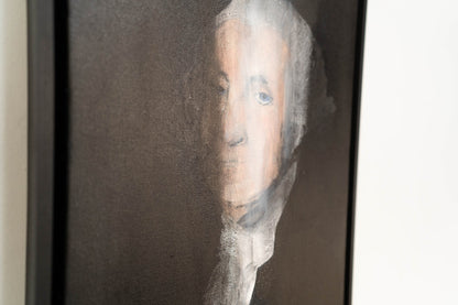 Portrait work UNTITLED (George Washington) contemporary painting art