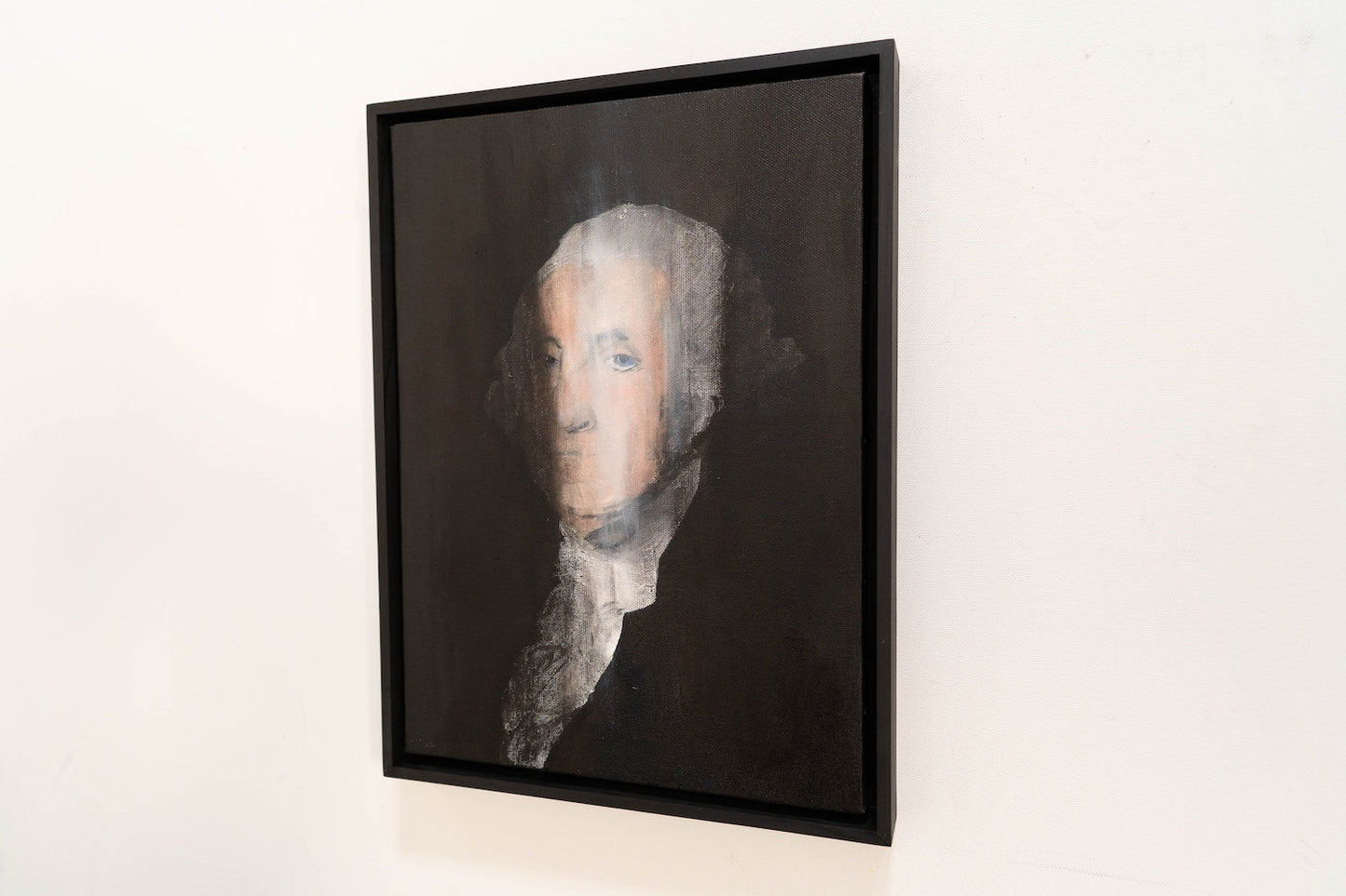 Portrait work UNTITLED (George Washington) contemporary painting art
