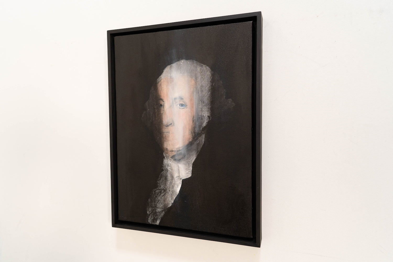 Portrait work UNTITLED (George Washington) contemporary painting art