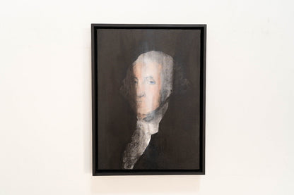 Portrait work UNTITLED (George Washington) contemporary painting art