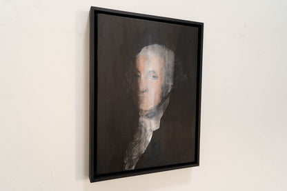 Portrait work UNTITLED (George Washington) contemporary painting art