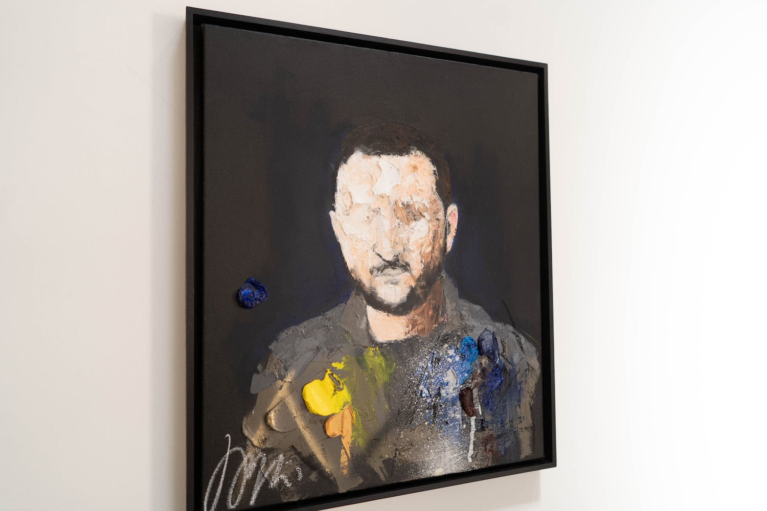 Portrait work UNTITLED (Zelensky) contemporary painting art