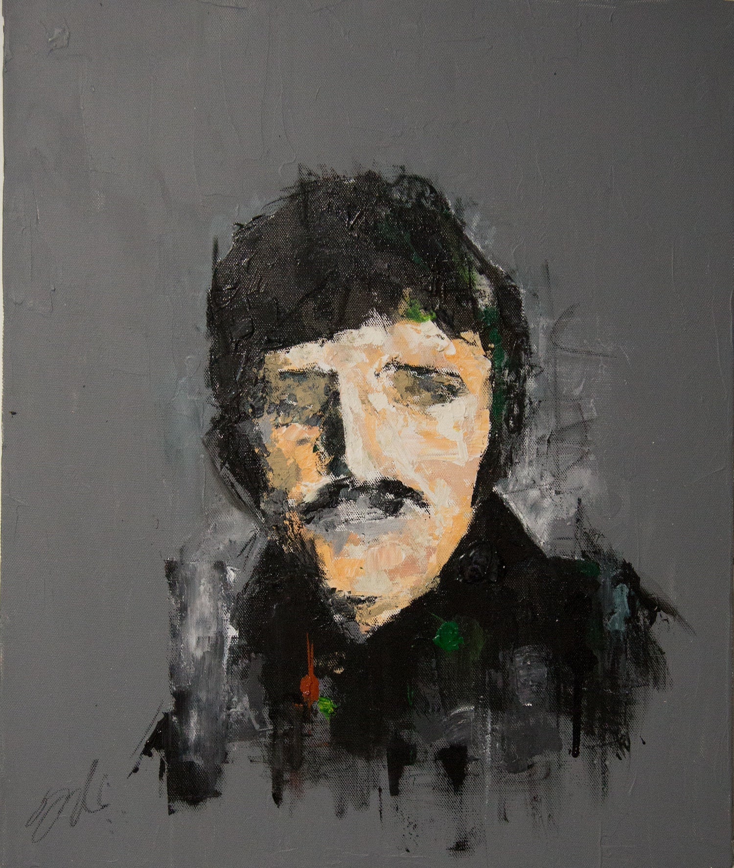 Portrait works untitled (The Beatles) contemporary painting art