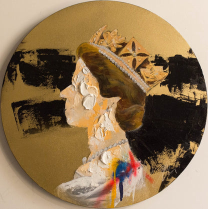 Queen contemporary painting art
