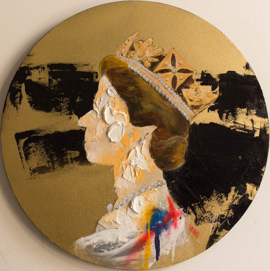 Queen contemporary painting art