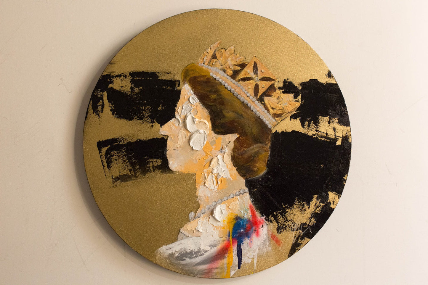 Queen contemporary painting art
