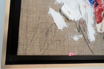 Raw Umber (Dark brown) Portrait work contemporary painting art