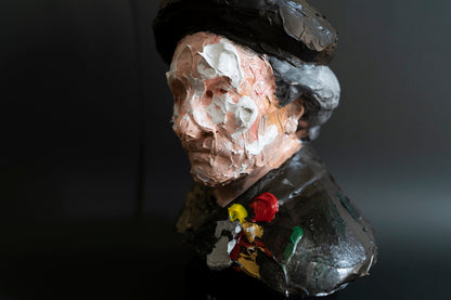Rembrandt Sculpture    contemporary sculpture art