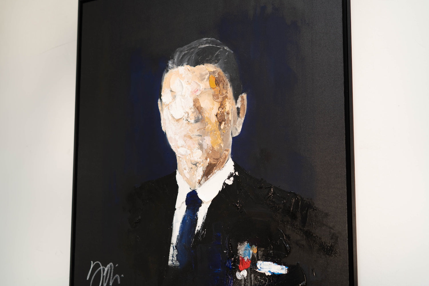 Ronald Wilson Reagan contemporary painting art