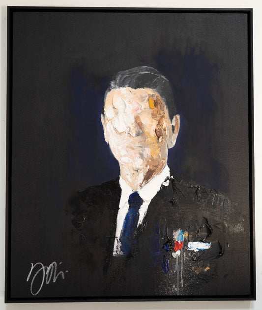 Ronald Wilson Reagan contemporary painting art