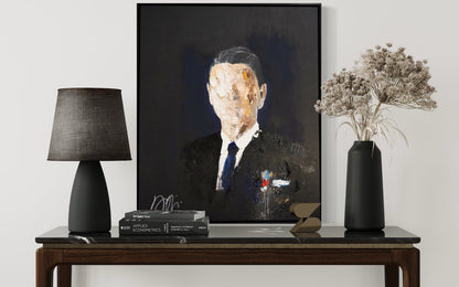 Ronald Wilson Reagan contemporary painting art