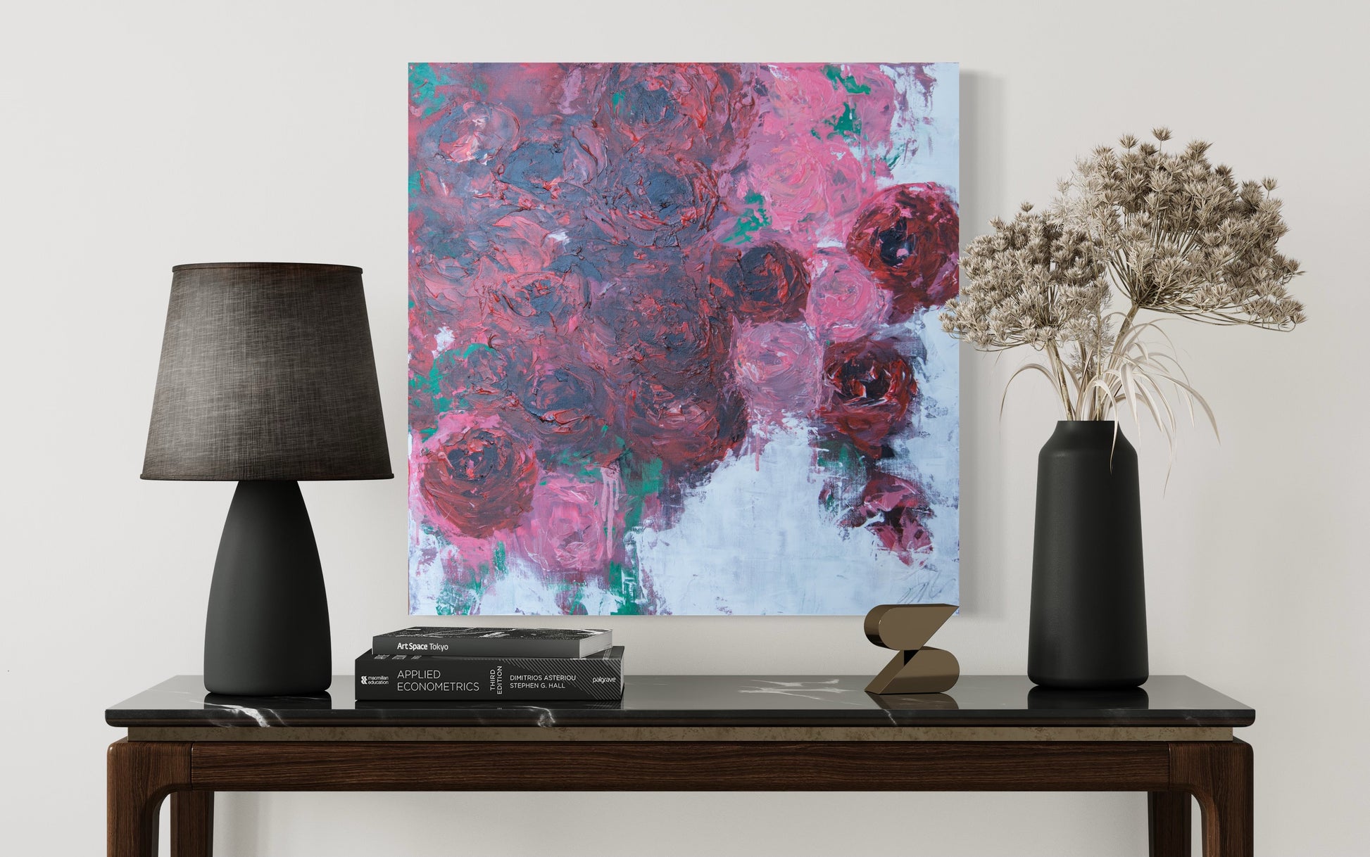 Rose contemporary painting art