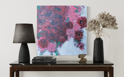Rose contemporary painting art