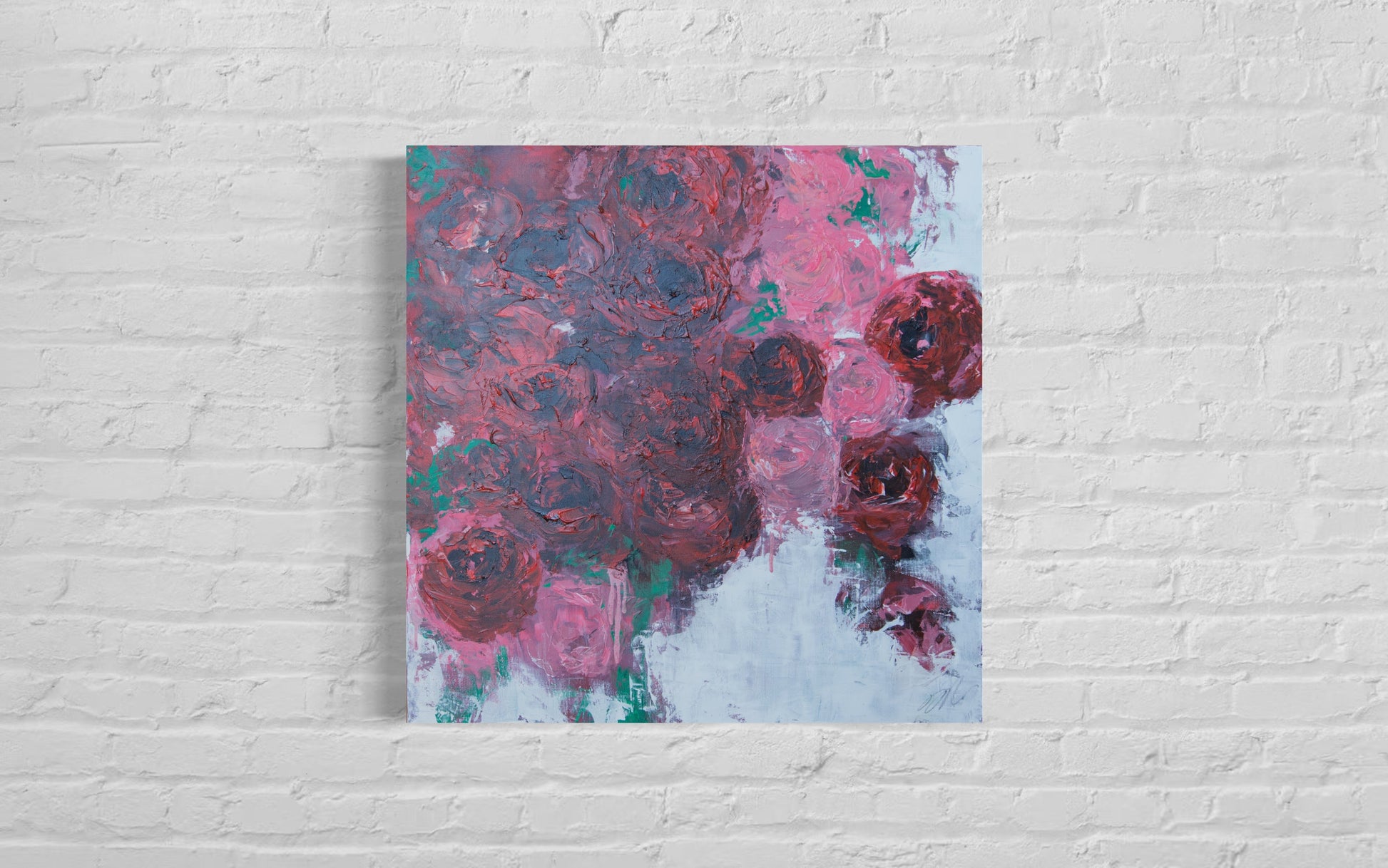 Rose contemporary painting art