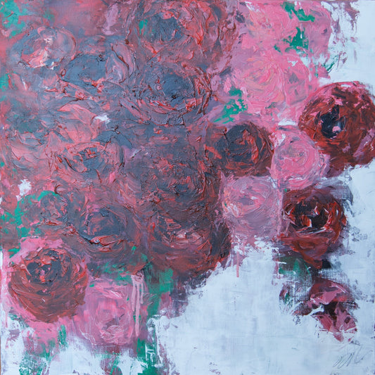 Rose contemporary painting art