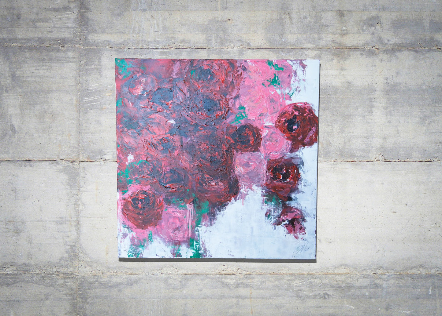 Rose contemporary painting art