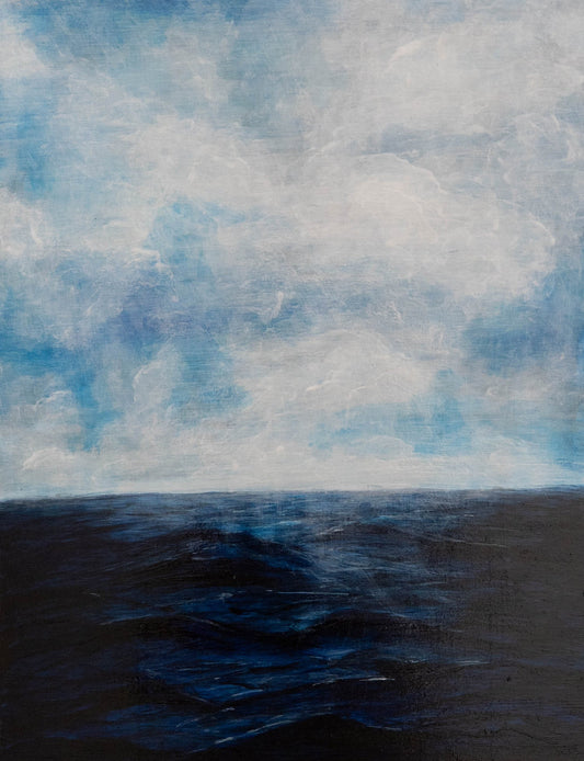 Sea scape contemporary painting art