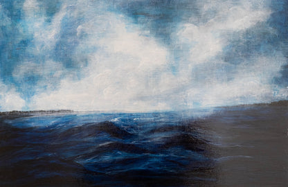 Sea scape contemporary painting art contemporary painting art