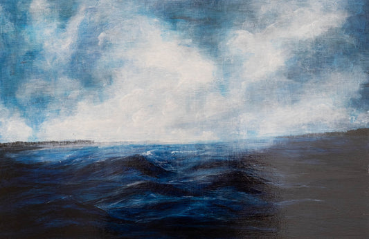 Sea scape contemporary painting art contemporary painting art