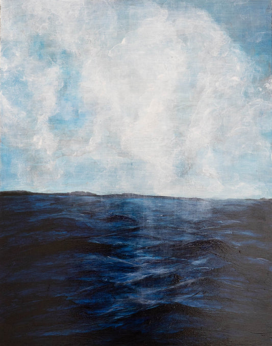 Sea scape contemporary painting art