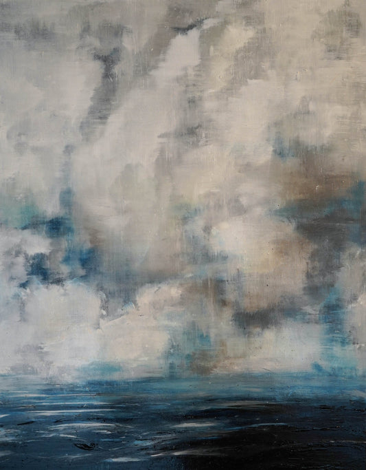 Sea scape contemporary painting art