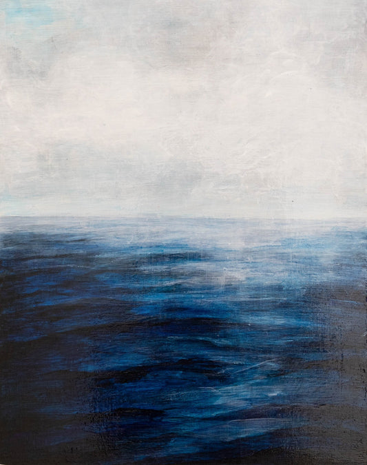 Sea scape contemporary painting art