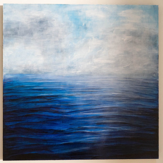 Sea scape contemporary painting art
