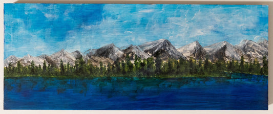 Sea scape contemporary painting art
