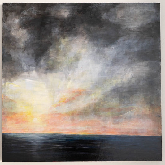 Sea scape contemporary painting art