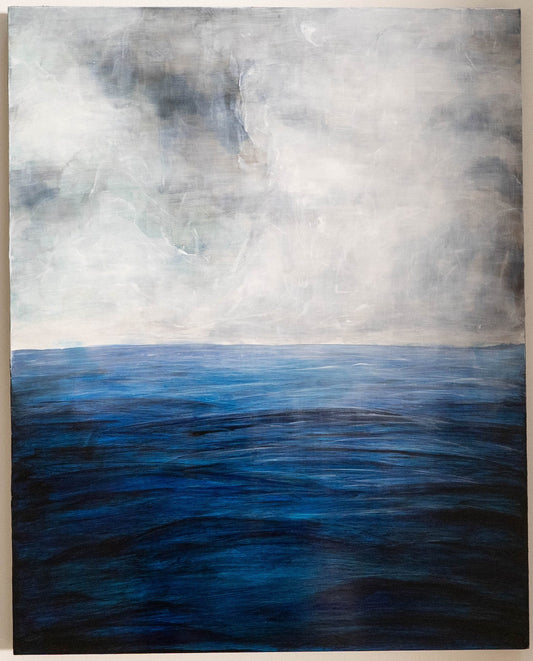 Sea scape contemporary painting art