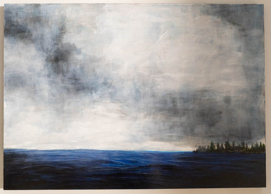 Sea scape contemporary painting art