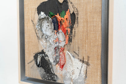 Silver Portrait work contemporary painting art