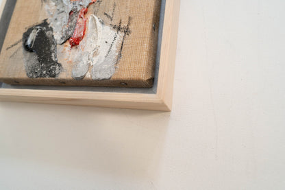 Silver Portrait work contemporary painting art