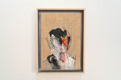 Silver Portrait work contemporary painting art