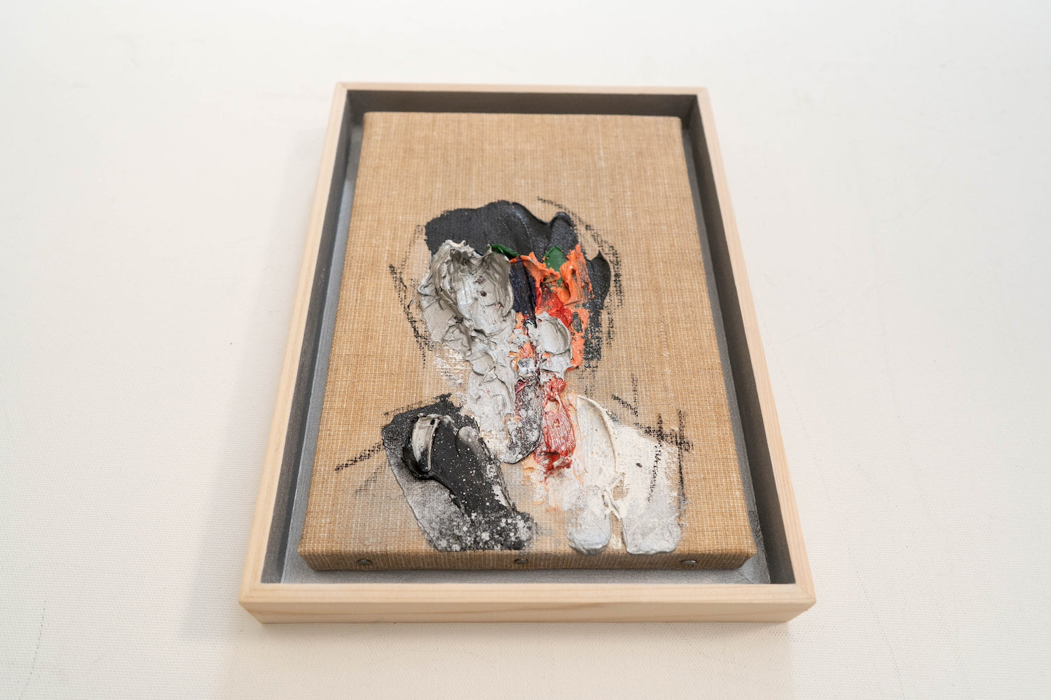 Silver Portrait work contemporary painting art