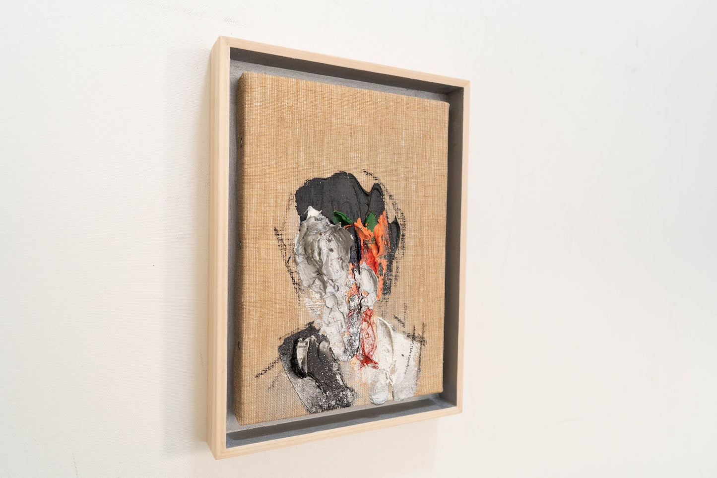 Silver Portrait work contemporary painting art