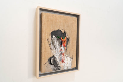 Silver Portrait work contemporary painting art