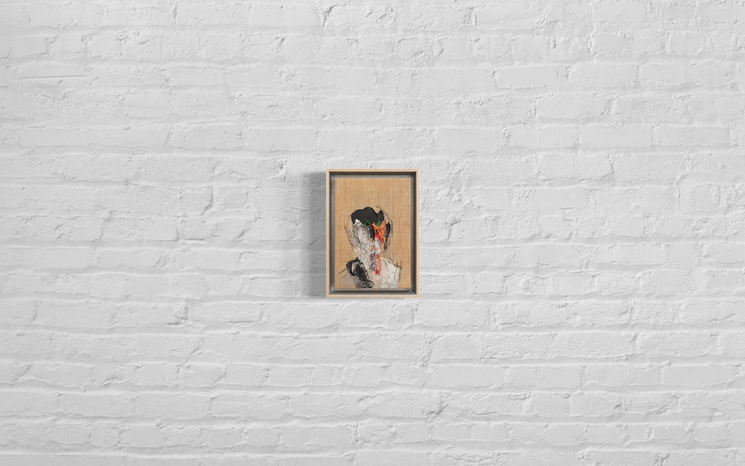 Silver Portrait work contemporary painting art