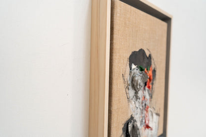 Silver Portrait work contemporary painting art