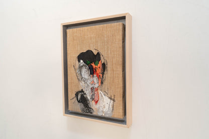 Silver Portrait work contemporary painting art