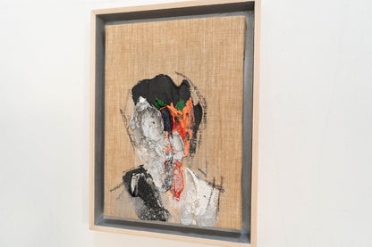 Silver Portrait work contemporary painting art